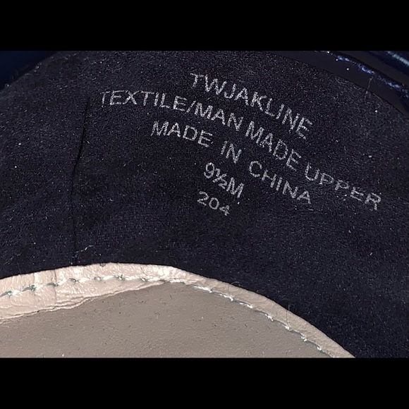 Women’s Tommy Hilfiger “Jakline” Navy/White Ballet Flats Size 9.5M NWOB - Picture 7 of 7